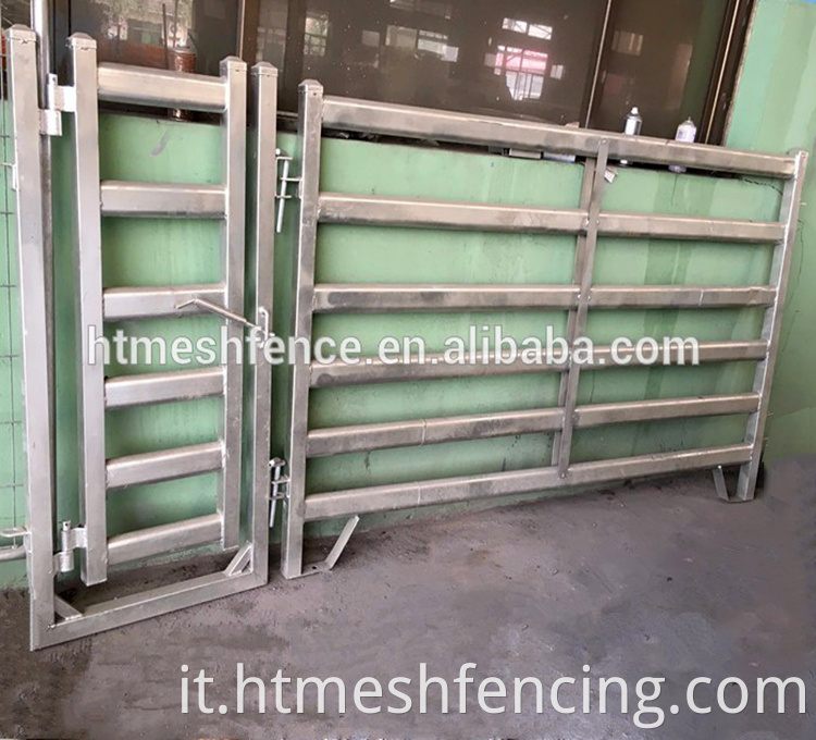 Cortili di pecore portatili 2,9 m di pannello di pecora alto 1 m/ accoppiamento rapidamente incorporato Sistema del pannello completamente incorporato